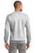 Port & Company PC90 Mens Essential Fleece Crewneck Sweatshirt Ash Grey Back