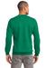 Port & Company PC90 Mens Essential Fleece Crewneck Sweatshirt Kelly Green Back