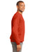 Port & Company PC90 Mens Essential Fleece Crewneck Sweatshirt Orange Side