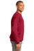 Port & Company PC90 Mens Essential Fleece Crewneck Sweatshirt Red Side