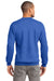 Port & Company PC90 Mens Essential Fleece Crewneck Sweatshirt Royal Blue Back