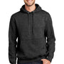 Port & Company Mens Essential Pill Resistant Fleece Hooded Sweatshirt Hoodie - Heather Dark Grey