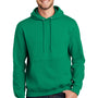 Port & Company Mens Essential Pill Resistant Fleece Hooded Sweatshirt Hoodie - Kelly Green
