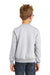 Port & Company PC90Y Youth Core Fleece Crewneck Sweatshirt Ash Grey Back