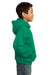 Port & Company PC90YH Youth Core Fleece Hooded Sweatshirt Hoodie Kelly Green Side
