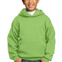 Port & Company Youth Core Pill Resistant Fleece Hooded Sweatshirt Hoodie - Lime Green
