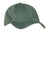Port Authority PWU Mens Adjustable Hat Green Front
