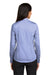 Red House RH250 Womens Pinpoint Oxford Wrinkle Resistant Long Sleeve Button Down Shirt Navy Blue Back