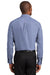Red House RH370 Mens Nailhead Wrinkle Resistant Long Sleeve Button Down Shirt w/ Pocket Navy Blue Back