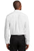 Red House RH370 Mens Nailhead Wrinkle Resistant Long Sleeve Button Down Shirt w/ Pocket White Back
