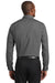 Red House RH390 Mens Nailhead Wrinkle Resistant Long Sleeve Button Down Shirt Black Back