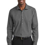 Red House Mens Nailhead Wrinkle Resistant Long Sleeve Button Down Shirt - Black - Closeout