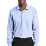 Red House Mens Nailhead Wrinkle Resistant Long Sleeve Button Down Shirt - Blue Pearl - Closeout