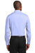 Red House RH620 Mens Pinpoint Oxford Wrinkle Resistant Long Sleeve Button Down Shirt Blue Back