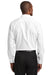 Red House RH620 Mens Pinpoint Oxford Wrinkle Resistant Long Sleeve Button Down Shirt White Back