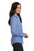 Red House RH71 Womens Wrinkle Resistant Long Sleeve Button Down Shirt Blue Side