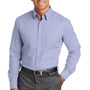 Red House Mens Wrinkle Resistant Long Sleeve Button Down Shirt w/ Pocket - Dress Shirt Blue - Closeout