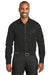 Red House RH80 Mens Wrinkle Resistant Long Sleeve Button Down Shirt w/ Pocket Black Front