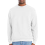 Hanes Mens Perfect Sweats Crewneck Sweatshirt - White - NEW
