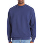 Hanes Mens Perfect Sweats Crewneck Sweatshirt - Navy Blue