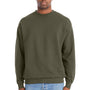 Hanes Mens Perfect Sweats Crewneck Sweatshirt - Fatigue Green