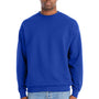 Hanes Mens Perfect Sweats Crewneck Sweatshirt - Deep Royal Blue