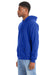 Hanes RS170 Mens Perfect Sweats Hooded Sweatshirt Hoodie Deep Royal Blue 3Q