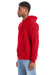 Hanes RS170 Mens Perfect Sweats Hooded Sweatshirt Hoodie Athletic Red 3Q
