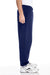 Champion RW10 Mens Reverse Weave Fleece Sweatpants w/ Pockets Navy Blue Side