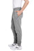 Champion RW25 Mens Reverse Weave Fleece Jogger Sweatpants w/ Pockets Oxford Grey Side