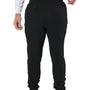Champion Mens Reverse Weave Fleece Jogger Sweatpants w/ Pockets - Black