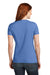 Hanes S04V Womens Nano-T Short Sleeve V-Neck T-Shirt Vintage Blue Back