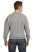Champion S1049 Mens Crewneck Sweatshirt Oxford Grey Back