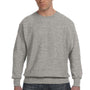 Champion Mens Shrink Resistant Crewneck Sweatshirt - Oxford Grey