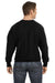 Champion S1049 Mens Crewneck Sweatshirt Black Back