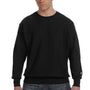 Champion Mens Shrink Resistant Crewneck Sweatshirt - Black