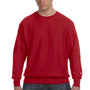 Champion Mens Shrink Resistant Crewneck Sweatshirt - Scarlet Red
