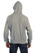 Champion S1051 Mens Hooded Sweatshirt Hoodie Oxford Grey Back