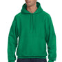 Champion Mens Shrink Resistant Hooded Sweatshirt Hoodie - Kelly Green