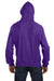 Champion S1051 Hooded Sweatshirt Hoodie Purple Back