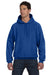 Champion S1051 Mens Hooded Sweatshirt Hoodie Royal Blue Front