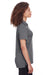 Spyder S16519 Womens Freestyle Short Sleeve Polo Shirt Grey Side