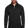 Spyder Mens Constant 1/4 Zip Sweater - Black