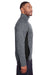 Spyder S16561 Mens Constant 1/4 Zip Sweater Heather Black Side