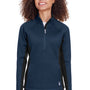 Spyder Womens Constant 1/4 Zip Sweater - Frontier Blue