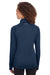 Spyder S16798 Womens Freestyle 1/4 Zip Sweatshirt Navy Blue Back