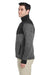 Spyder S17740 Mens Passage Full Zip Sweater Jacket Polar Grey Powder/Black Side