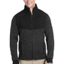 Spyder Mens Passage Full Zip Sweater Jacket - Black Powder/Black