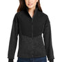 Spyder Womens Passage Full Zip Sweater Jacket - Black Powder/Black