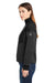 Spyder S17741 Womens Passage Full Zip Sweater Jacket Black Powder/Black Side